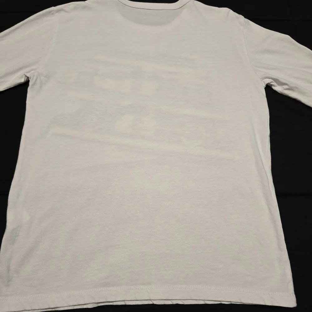 The Children's Place Boys Race Car‎ Long Sleeve Shirt White Size Large 10/12